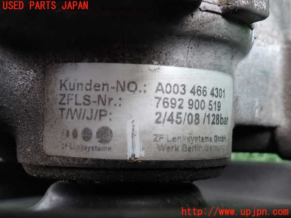 2UPJ-9239634250]ベンツ C200 コンプレッサー ステーションワゴン S204(204241)パワステポンプ 中古_4
