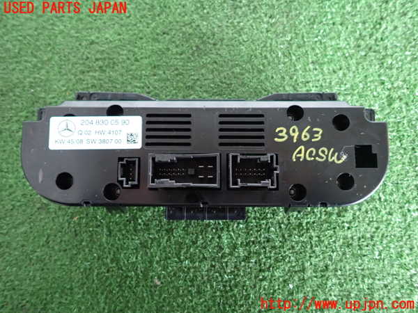 2UPJ-9239636066]ベンツ C200 コンプレッサー ステーションワゴン S204(204241)エアコンスイッチ1 中古_2