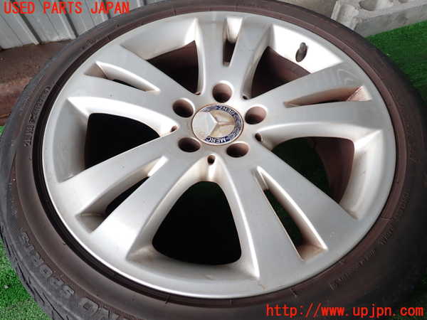 2UPJ-9239639036]ベンツ C200 コンプレッサー ステーションワゴン S204(204241)タイヤ　ホイール　1本① 225/45R17 中古_4