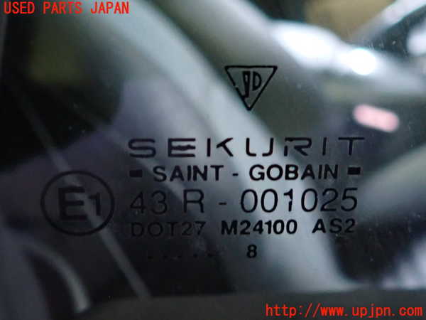 2UPJ-9239641230]ポルシェ・ボクスター(986K)右ドア 中古 SAINT-GOBAIN SEKURIT M24100 43R-001025_4