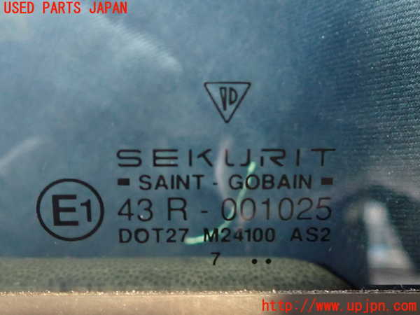 2UPJ-9239641260]ポルシェ・ボクスター(986K)左ドア 中古 SAINT-GOBAIN SEKURIT M24100 43R-001025_5