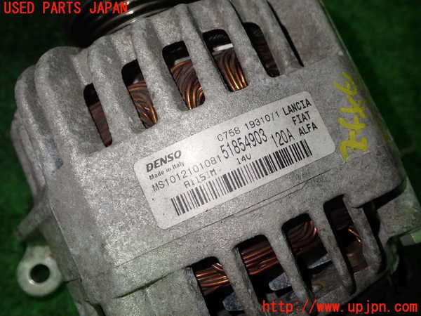 1UPJ-9239656015]アルファロメオ・ミト(95514P)オルタネーター(ダイナモ) 中古_2