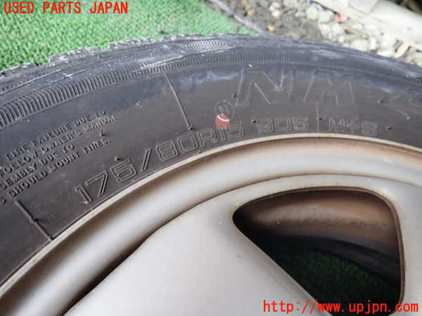 1UPJ-9239679029]テリオスキッド(J131G)タイヤ　ホイール　1本④ 175/80R15 中古_2