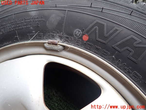 1UPJ-9239679027]テリオスキッド(J131G)タイヤ　ホイール　1本② 175/80R15 中古_2