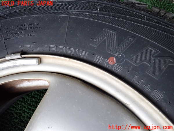 1UPJ-9239679028]テリオスキッド(J131G)タイヤ　ホイール　1本③ 175/80R15 中古_2