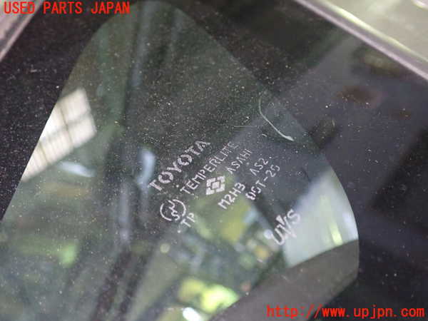 1UPJ-9239681202]アイシス(ANM10W)左フロント三角窓ガラス ASAHI M2H3 中古_2