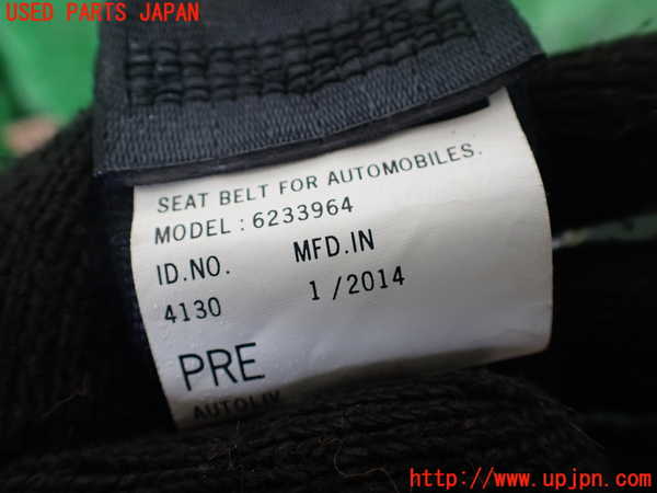 1UPJ-9239697075]デリカD：5(CV2W)助手席シートベルト 中古_3