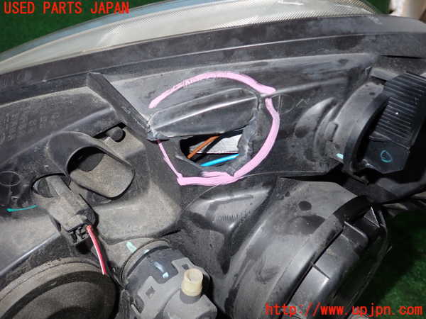 1UPJ-9239731130]デュアリス(KJ10)右ヘッドライト HID ジャンク_3