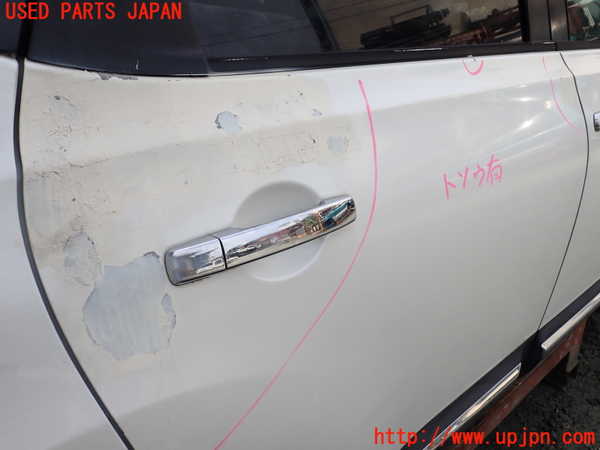 1UPJ-9239731290]デュアリス(KJ10)右後ドア 中古 AGC M2L3_4