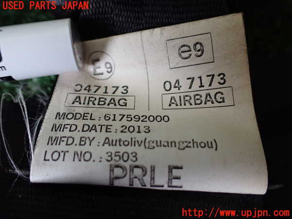 1UPJ-9239737045]デュアリス(KJ10)運転席シートベルト 中古_2