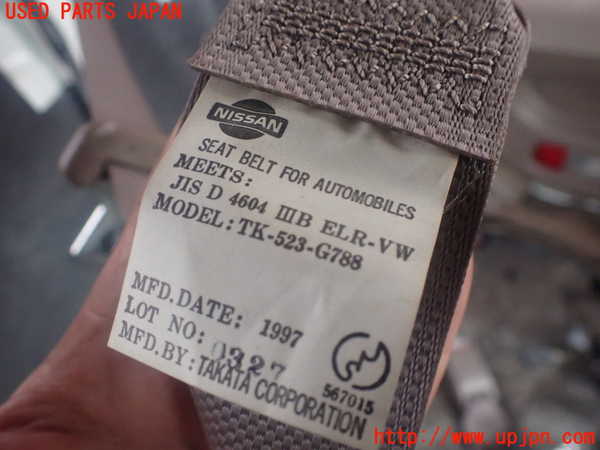 1UPJ-9239747185]プレジデントJS(PG50)左2列目シートベルト 中古_2