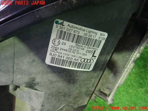 1UPJ-9239751132]アウディ・TT クーペ(8JCDA)左ヘッドライト HID 中古_2