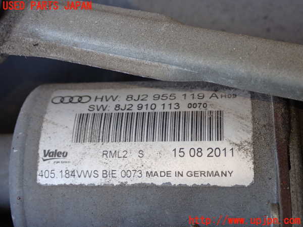 1UPJ-9239756770]アウディ・TT クーペ(8JCDA)フロントワイパーモーター 中古_3