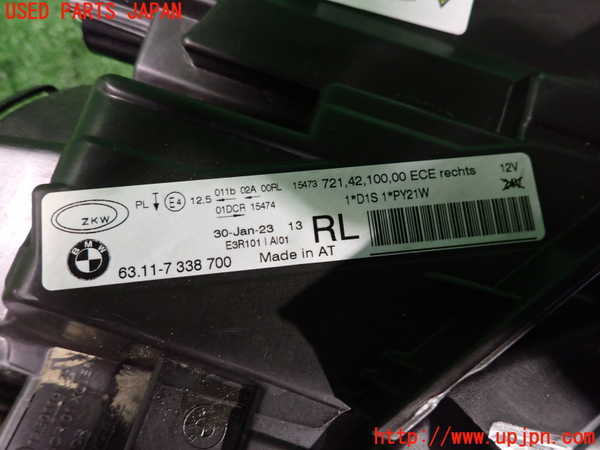 2UPJ-9239791130]BMW 320i(3B20)右ヘッドライト LED 中古 (F30)_3