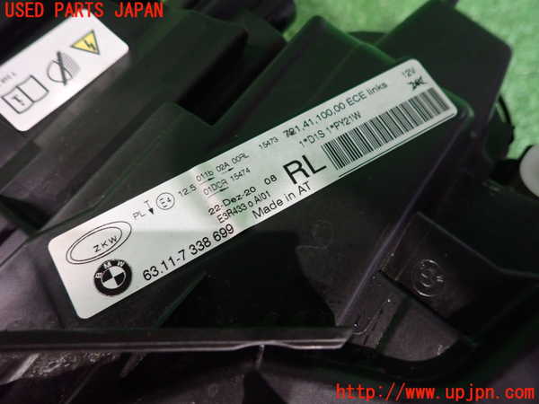 2UPJ-9239791132]BMW 320i(3B20)左ヘッドライト LED 中古 (F30)_3