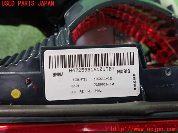 2UPJ-9239791550]BMW 320i(3B20)右リアフィニッシャー 中古 (F30)_3
