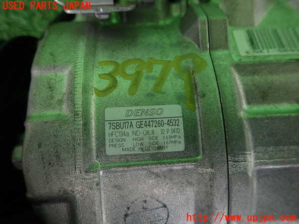 2UPJ-9239796025]BMW 320i(3B20)エアコンコンプレッサー 中古 (F30)_3