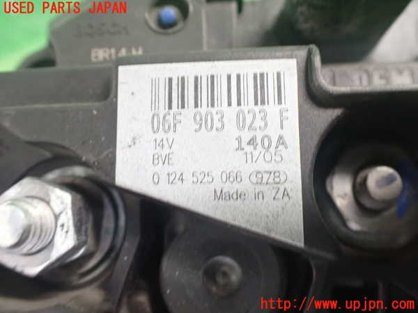 2UPJ-9239806015]VW ゴルフ GTI(1KAXX)オルタネーター(ダイナモ) 中古_3