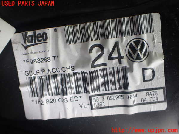 2UPJ-9239806081]VW ゴルフ GTI(1KAXX)エバポレーター1 中古_3