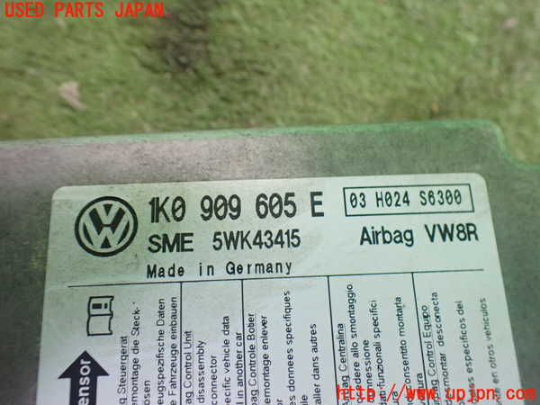 2UPJ-9239806145]VW ゴルフ GTI(1KAXX)エアバッグコンピューター 中古_3