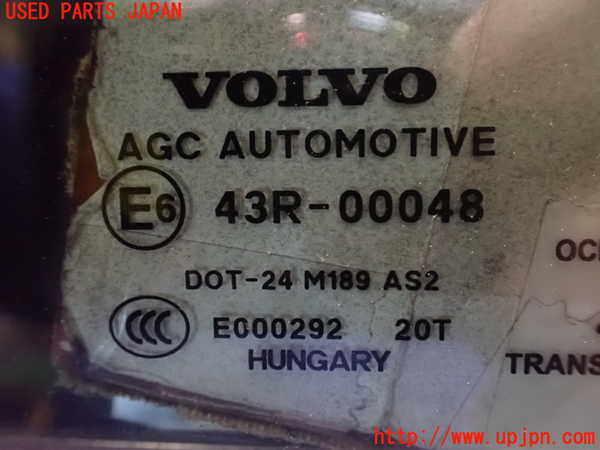 2UPJ-9239811320]ボルボ・V40(MB4164T)左後ドア 中古 AGC M189 43R-00048_4