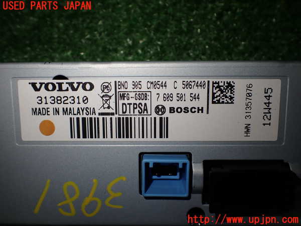 2UPJ-9239816629]ボルボ・V40(MB4164T)モニター 中古_3