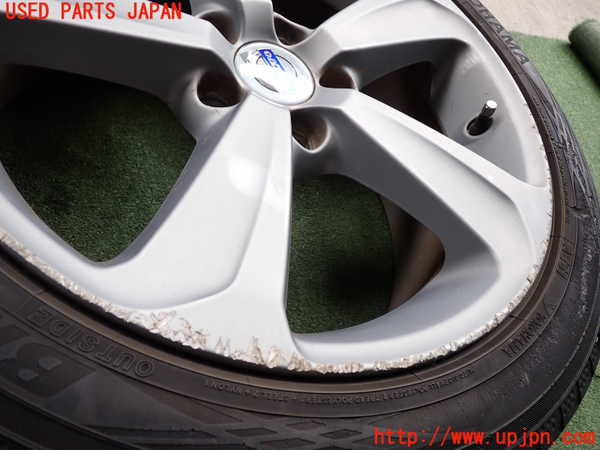 2UPJ-9239819039]ボルボ・V40(MB4164T)タイヤ　ホイール　1本④ 225/45R17 ジャンク_2