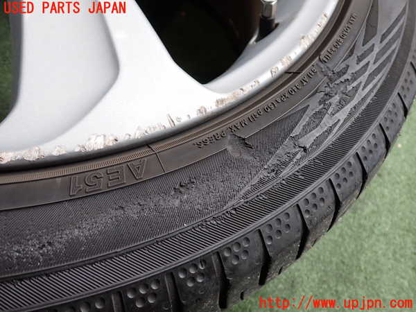 2UPJ-9239819039]ボルボ・V40(MB4164T)タイヤ　ホイール　1本④ 225/45R17 ジャンク_3