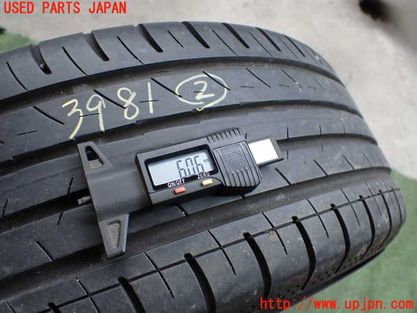 2UPJ-9239819037]ボルボ・V40(MB4164T)タイヤ　ホイール　1本② 225/45R17 中古_4