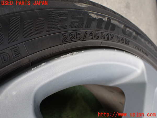 2UPJ-9239819038]ボルボ・V40(MB4164T)タイヤ　ホイール　1本③ 225/45R17 中古_2