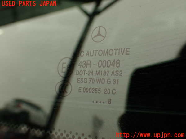 2UPJ-9239831380]ベンツ C250 ステーションワゴン(204252)右クォーターガラス (43R-00048) 中古 (S204)_3