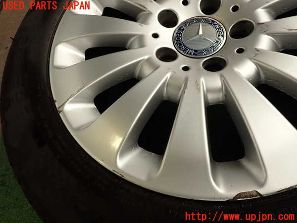 2UPJ-9239839032]ベンツ C250 ステーションワゴン(204252)タイヤ　ホイール　1本② 205/55R16 中古 (S204)_3