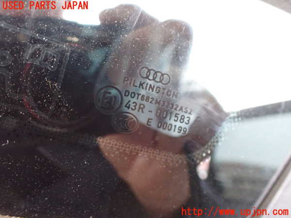 2UPJ-9239841380]アウディ・A3 スポーツバック(8PCAX)右クォーターガラス 中古 PILKINGTON M3232 43R-001583_2