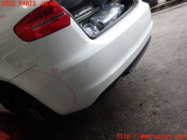 2UPJ-9239841610]アウディ・A3 スポーツバック(8PCAX)リアバンパー 中古_2