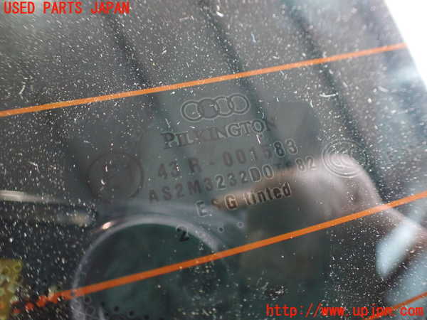 2UPJ-9239841566]アウディ・A3 スポーツバック(8PCAX)バックドア リアゲート ハッチ 中古 PILKINGTON M3232 43R-001583_3