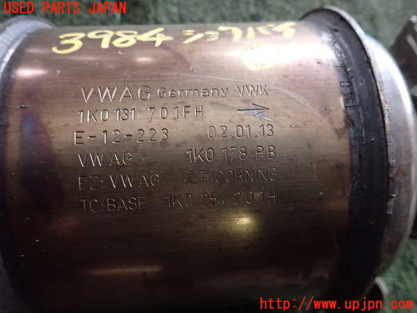 2UPJ-9239842661]アウディ・A3 スポーツバック(8PCAX)触媒1 中古_3