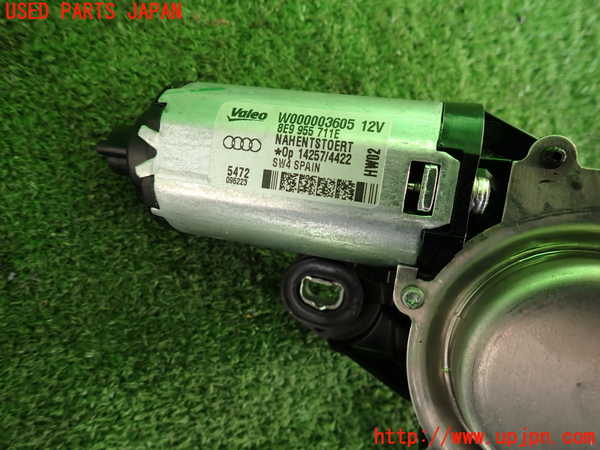2UPJ-9239846775]アウディ・A3 スポーツバック(8PCAX)リアワイパーモーター 中古_3
