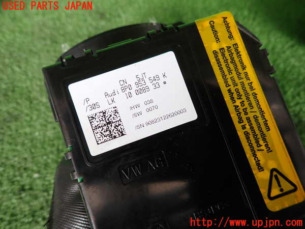 2UPJ-9239846800]アウディ・A3 スポーツバック(8PCAX)スパイラルケーブル(リール) 中古_4