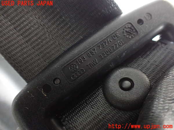 2UPJ-9239847155]アウディ・A3 スポーツバック(8PCAX)右2列目シートベルト 中古_2