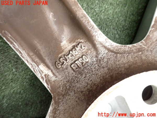 2UPJ-9239849031]アウディ・A3 スポーツバック(8PCAX)タイヤ　ホイール　1本① 205/55R16 中古_5