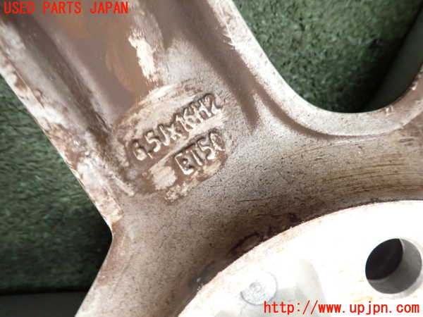 2UPJ-9239849032]アウディ・A3 スポーツバック(8PCAX)タイヤ　ホイール　1本② 205/55R16 中古_4