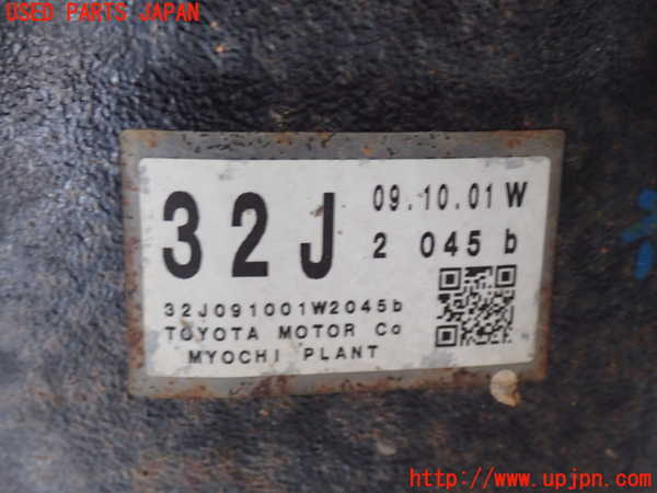 2UPJ-9239854355]レクサス・LS460(USF40)リアデフ 中古_3
