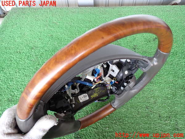 2UPJ-9239857855]レクサス・LS460(USF40)ステアリングホイール 中古_3