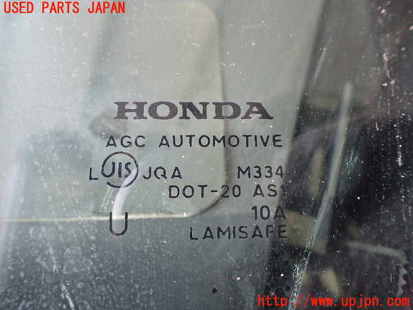 2UPJ-9239861195]ストリーム(RN8)フロントガラス 中古(M334)_4