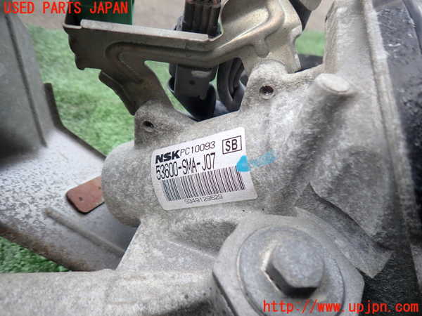 2UPJ-9239864235]ストリーム(RN8)パワステギアボックス 中古_3