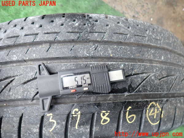 2UPJ-9239869039]ストリーム(RN8)タイヤ　ホイール　1本④ 205/55R17 中古_2