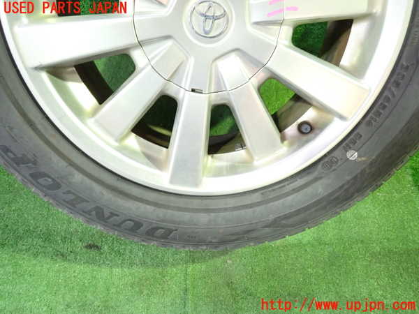 1UPJ-9239879031]アルファードハイブリッド(ATH10W)タイヤ　ホイール　1本① 205/65R16 中古_3