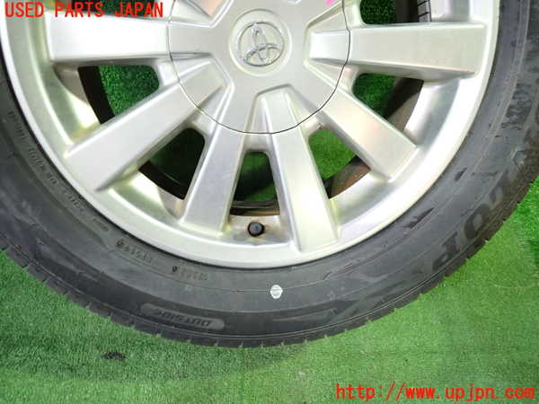 1UPJ-9239879032]アルファードハイブリッド(ATH10W)タイヤ　ホイール　1本② 205/65R16 中古_3