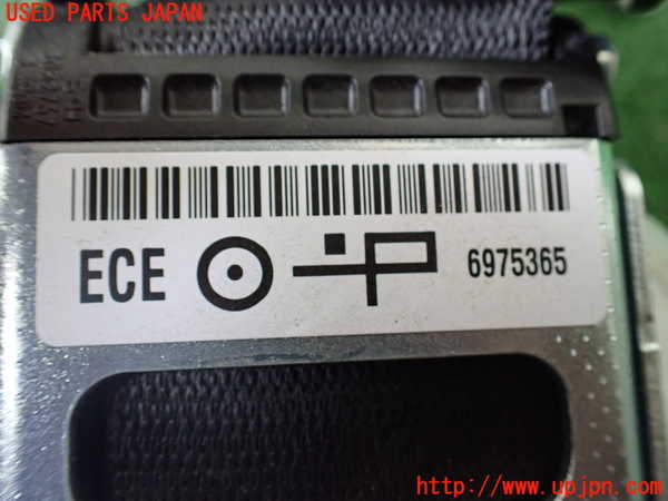 1UPJ-9239887185]BMW 320i(VA20 E90)左2列目シートベルト 中古_4