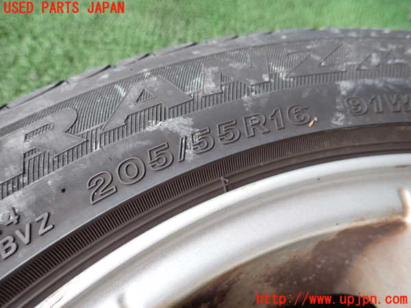 1UPJ-9239889031]BMW 320i(VA20 E90)タイヤ　ホイール　1本① 205/55R16 中古_2